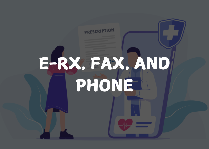 E-Rx, Fax, and Phone
